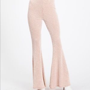 Two-Tone Flare Bell Bottoms